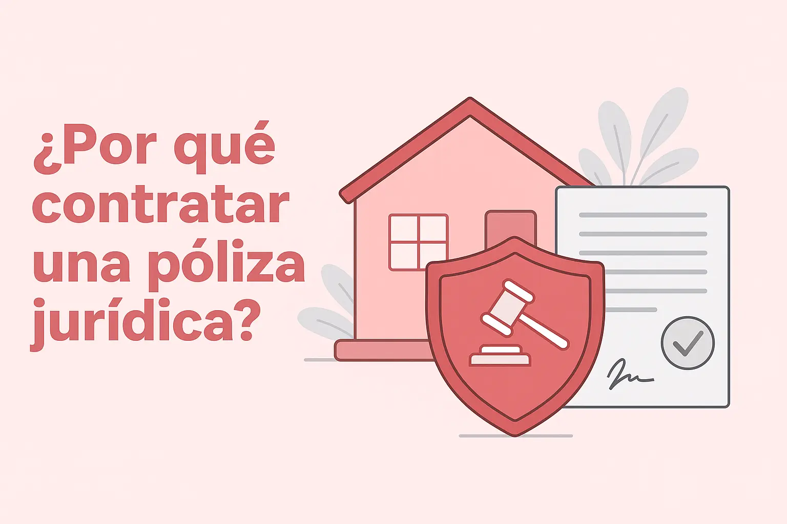 ¿Por qué contratar una póliza jurídica?